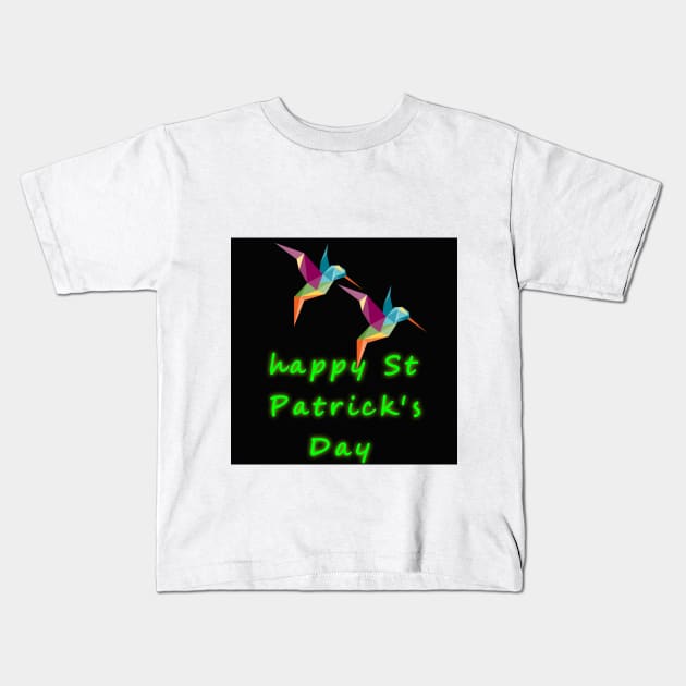 Happy St Patrick Day Kids T-Shirt by You and me 07